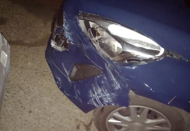 Пияна шофьорка отнесе паркиран автомобил в Монтана съобщиха от полицията Около