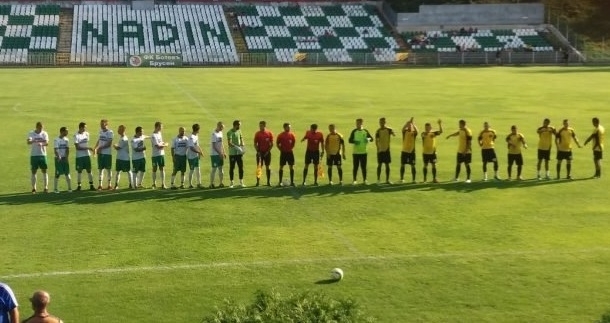 Мъжкият футболен отбор на Първа Атомна Козлодуй победи без проблеми новака