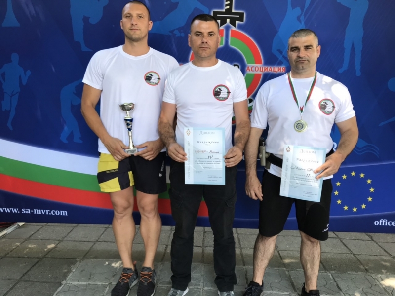 Отборът по стрелба на СК Спартак Враца lsquo lsquo при ОД на