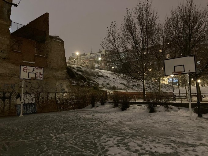Снежна буря наречена Филомена се разрази над испанската столица Мадрид