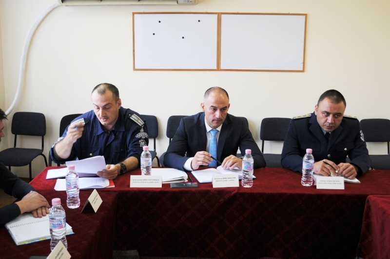 Работна среща по покана на директора на ОД МВР Враца