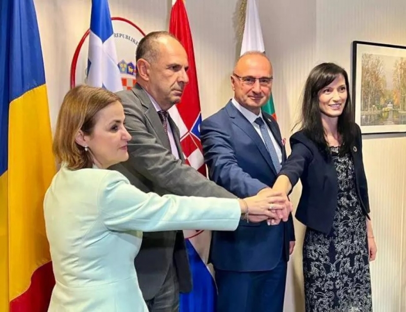 България Румъния Гърция и Хърватия приеха обща декларация която подкрепя