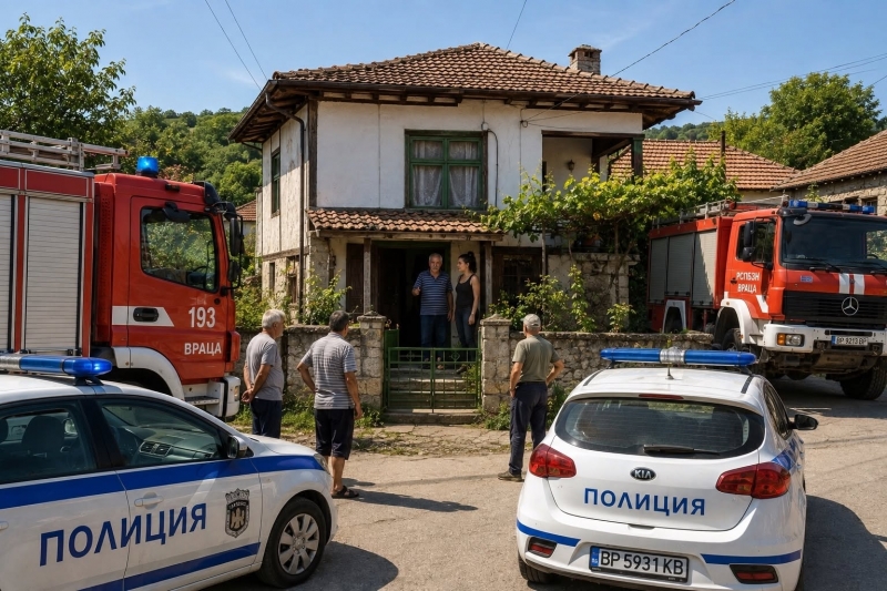 Любовна драма във Врачанско! Италианец запали багажа на младата си изгора в дома им, вдигнаха спецекипи накрак