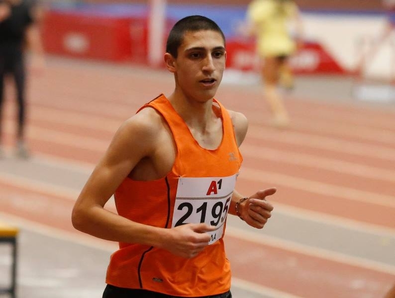 Младата надежда на българската лека атлетика в средните бягания Мартин