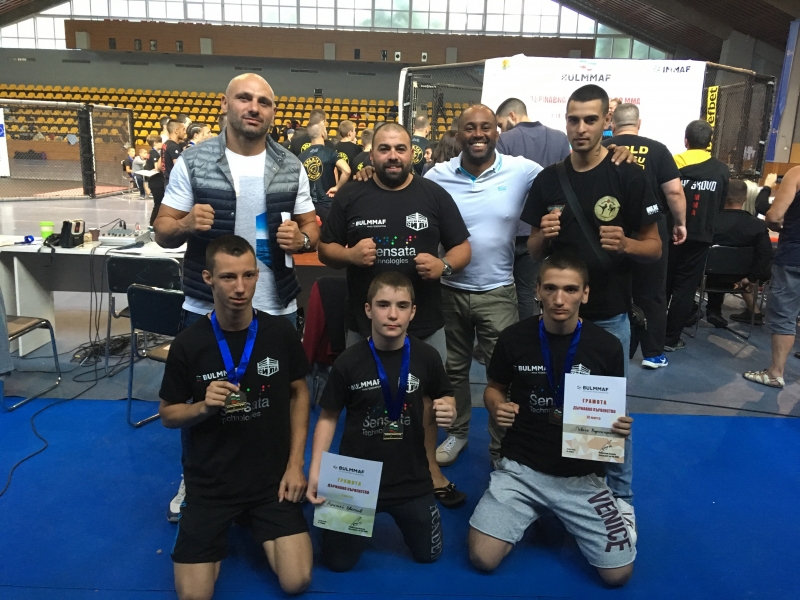 Трима състезатели на врачанския Боен клуб Сила взеха участие на