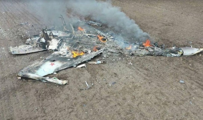 На 3 април рано сутринта украинските военни са свалили изтребител