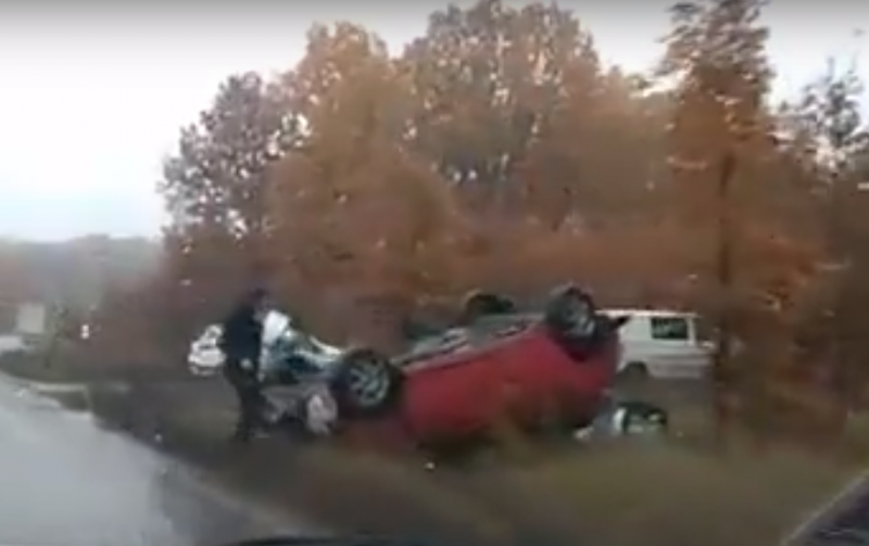 Две катастрофи през 200 метра са станали край Монтана И