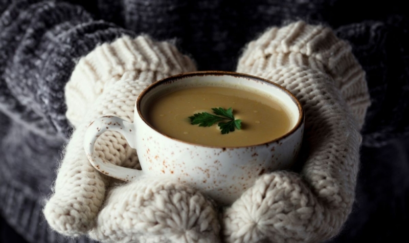 През зимата е особено важно да се насити тялото с