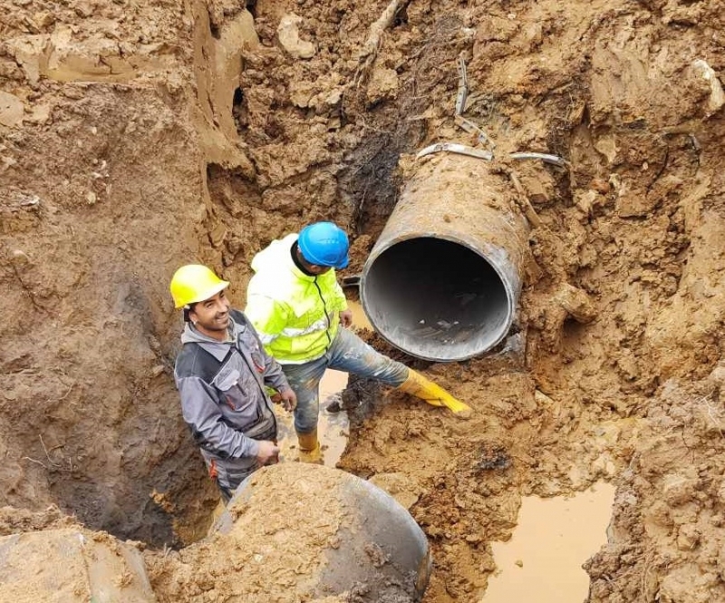 Продължават дейностите по отстраняване на възникналата вчера голяма авария на