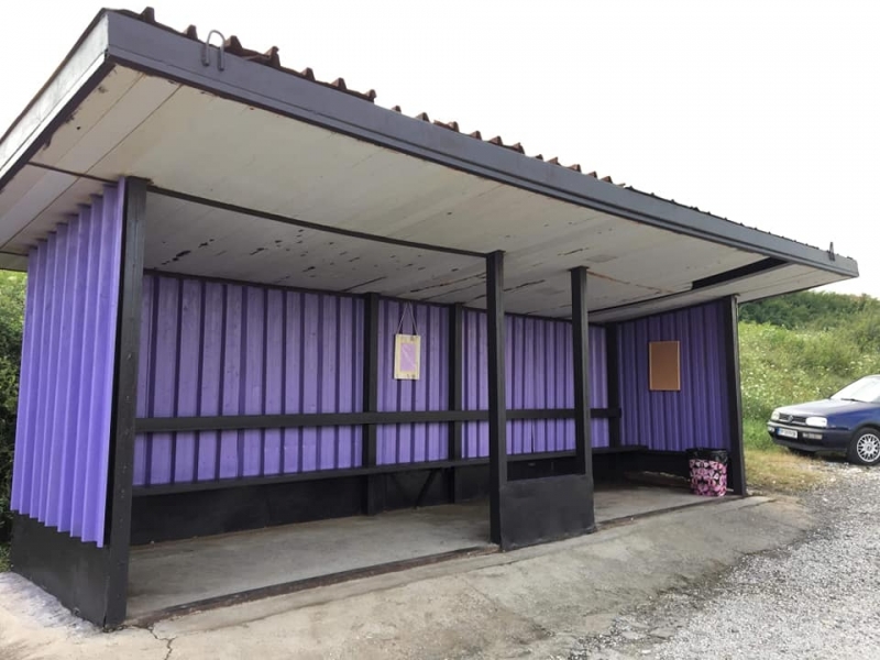 Група от ентусиасти преобрази спирка в село Боденец за няколко