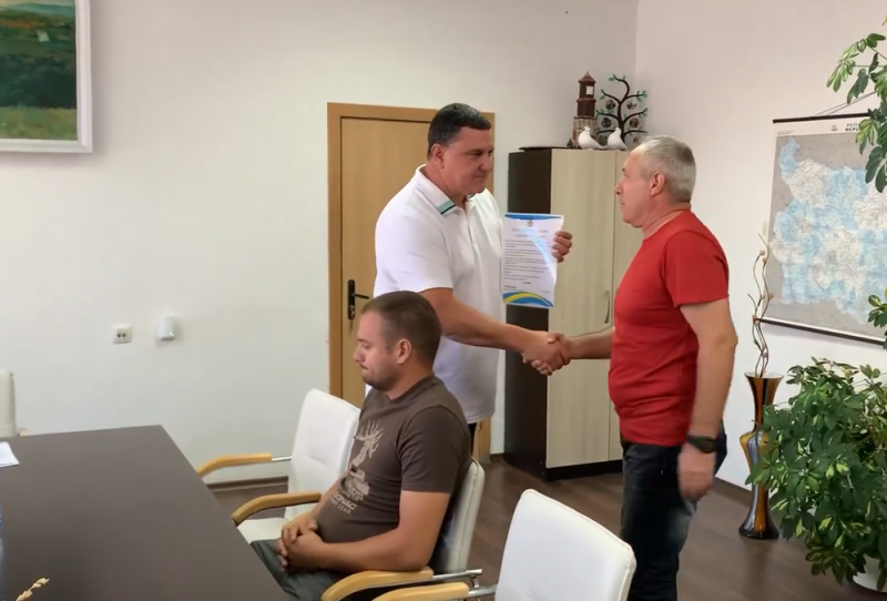 Кметът на Оряхово Росен Добрев награди огнеборци след големия пожар