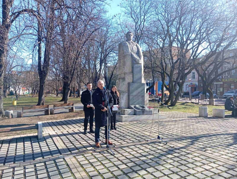 Отбелязаха 153-тата годишнина от гибелта на Васил Левски в Монтана /снимки/