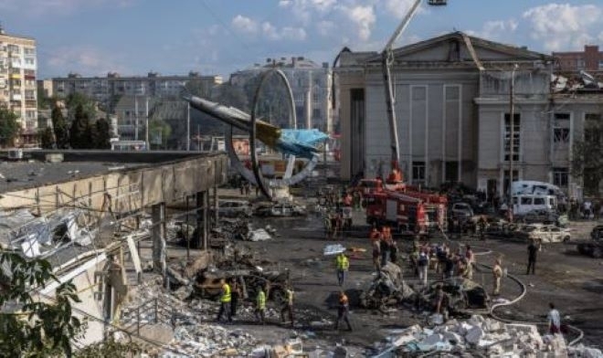 Инфраструктурен обект в Западна Украйна е бил поразен при руска