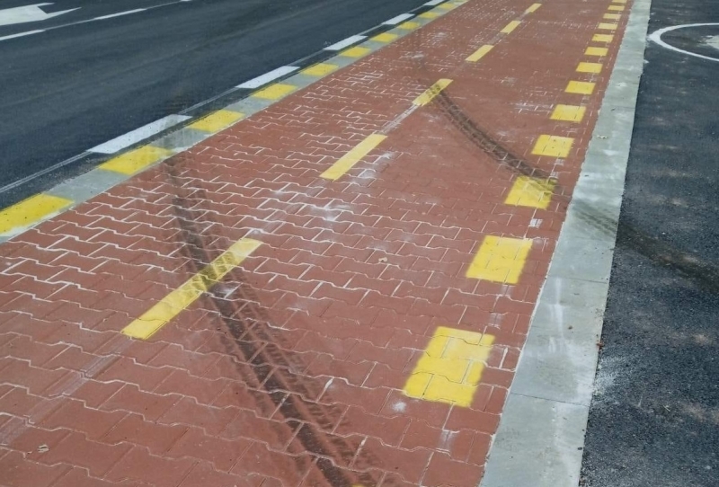 Община Вършец се оплака от джигити съсипали ремонтираната улица Република