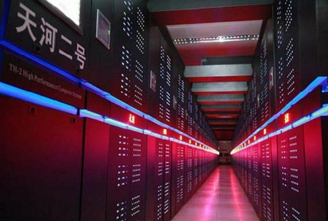 Суперкомпютърната мощ на Китай се разраства и все повече разчита