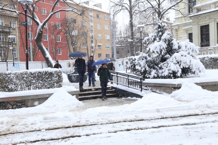 Днес преди обяд валежи от сняг ще има главно в