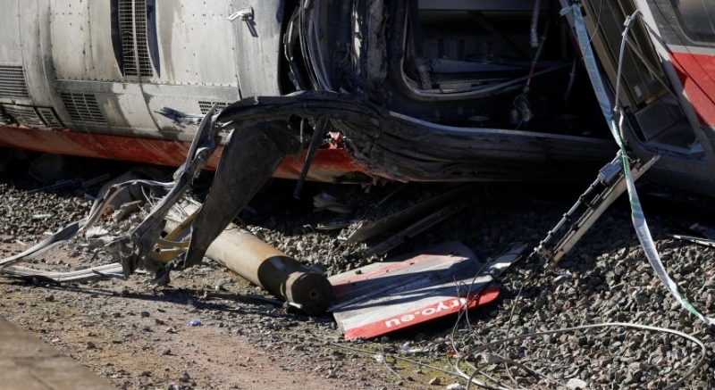 Нов инцидент с влак в Испания Машината се е блъснала