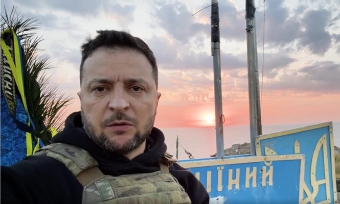 Украинският президент Володимир Зеленски заяви в свое видеообръщение че Украйна