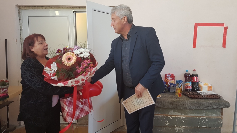 Кметът на община Мездра инж Генади Събков уважи Лилия Николова