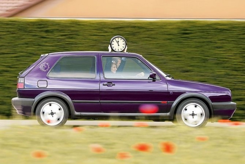 Помните ли разноцветния VW Golf Harlekin от 1996 Автомобилът бе