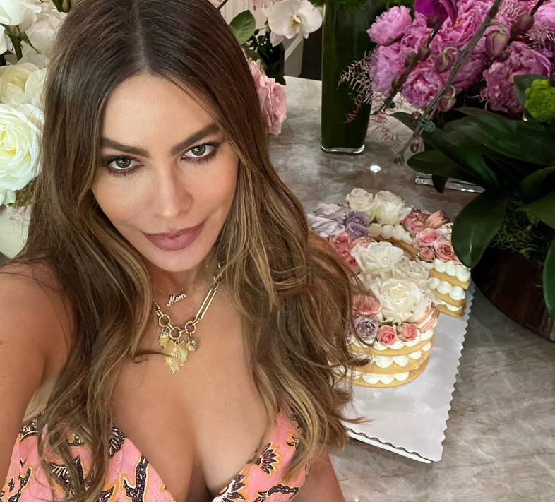 София Вергара навърши 50 години на 10 юли и отбеляза