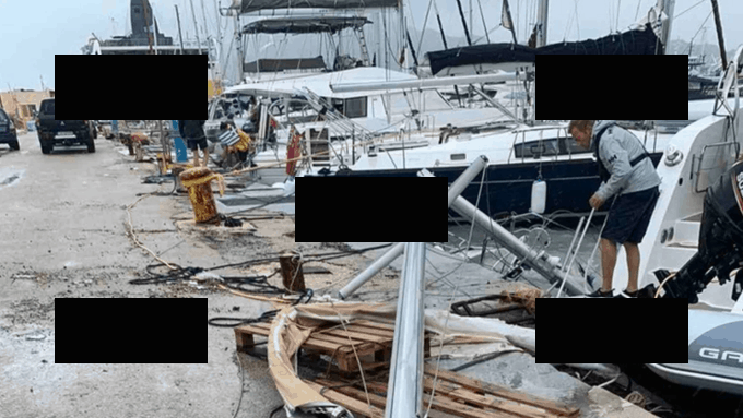 В Гърция силно земетресение удари остров Крит а циклонът Янос