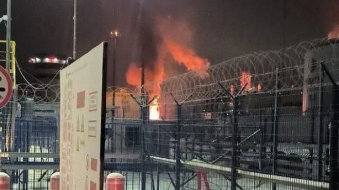 Пожар избухна в терминал на най-големия руски производител на втечнен