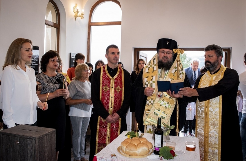 С водосвет за здраве отслужен от Врачанския митрополит Григорий в