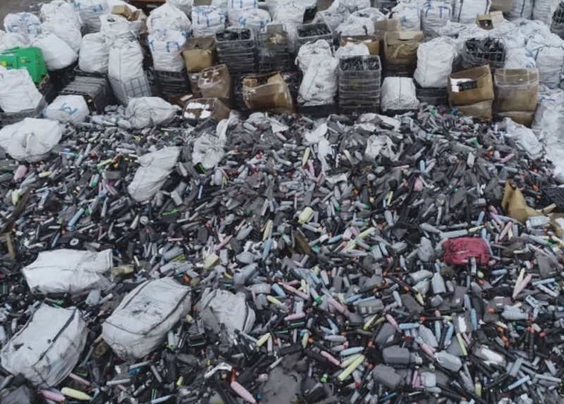 Складираните във Враца тонер касети притежават документ че не са