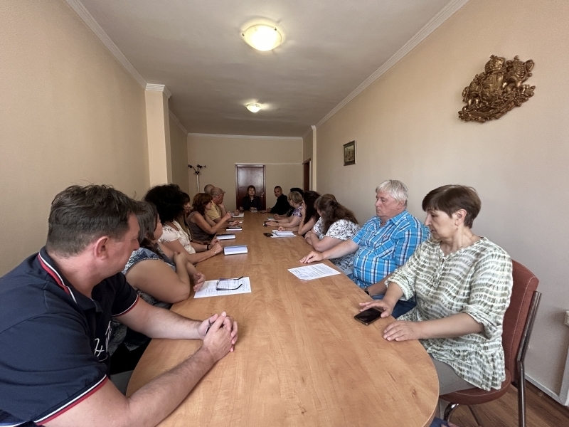 Областният управител на Враца Надя Донкинска проведе съвместна работна среща