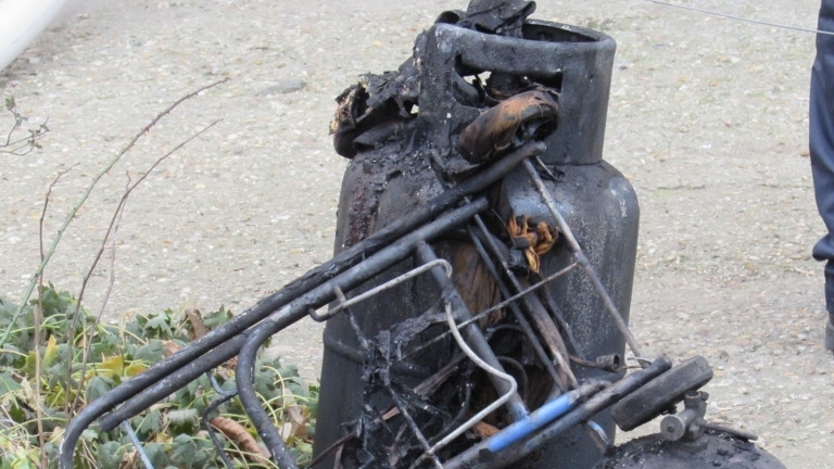 Газова бутилка избухна в Монтанско съобщиха от МВР Случката е