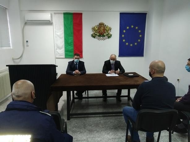 В хода на работно посещение днес министърът на вътрешните работи