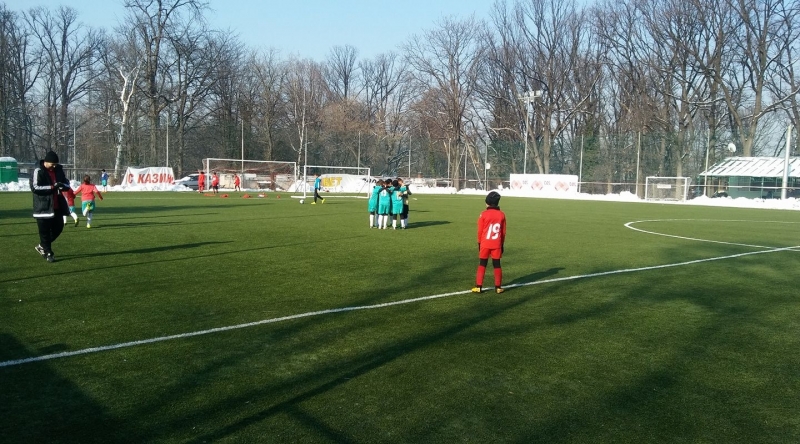 Младите таланти на ОФК Бдин Видин от подготвителна група Футбол 7