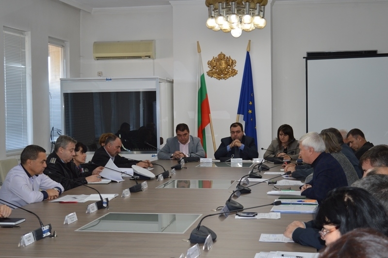 На заседание на областния щаб за изпълнение на плана за