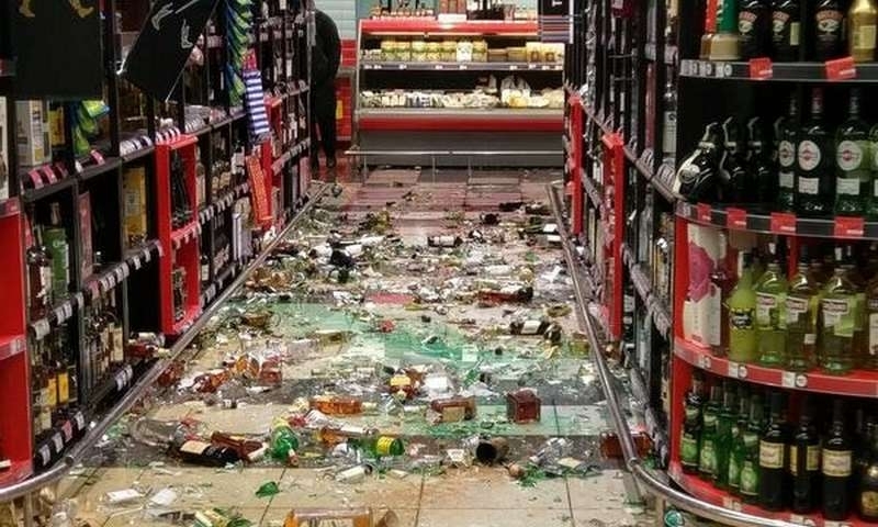 Полудял мъж потроши магазин в Монтана съобщиха от МВР Случката