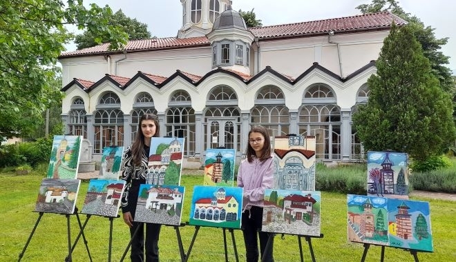 Приключи първият детски пленер по рисуване на открито на тема