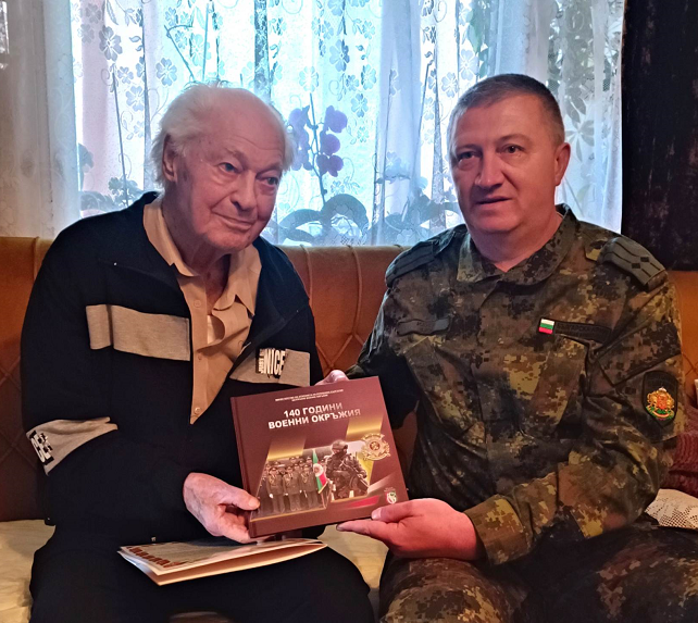 В изпълнение на заповед на министъра на отбраната началникът на