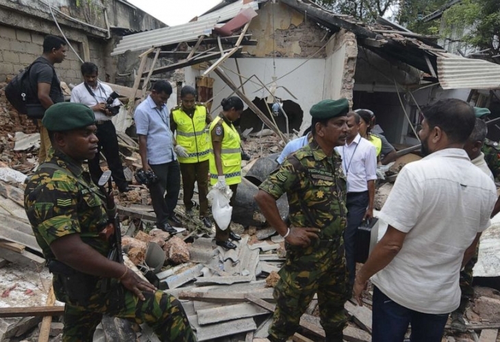 Експлозия разтърси шриланкийския град Пугода на 40 километра от столицата