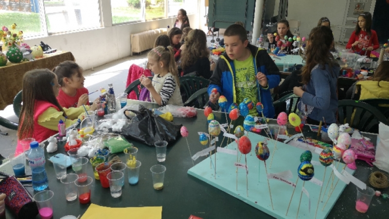 Традиционна Великденска работилница организирана от Общински младежки дом Монтана ще