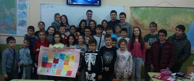 Учениците от 10 в клас на профилираната природо математическа гимназия бяха