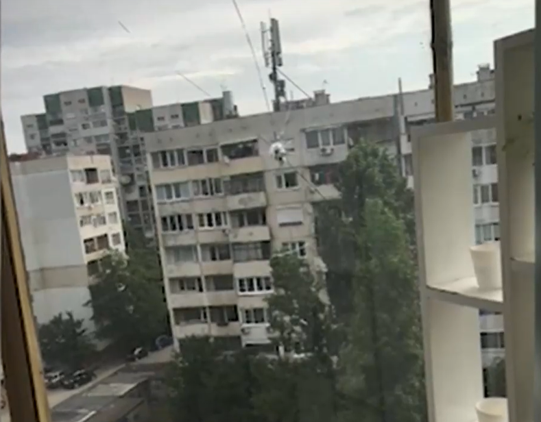 Неизвестни стреляха по прозорците на апартамент в столичния квартал Стрелбище Жителите