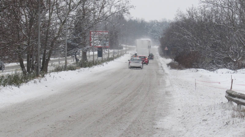 І СЪСТОЯНИЕ НА АВТОМАГИСТРАЛИТЕ АМ Тракия Област София Движението при