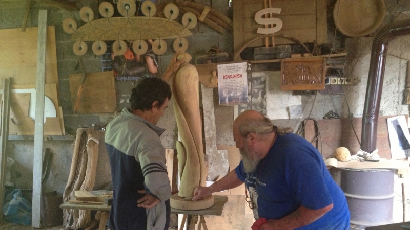 Днес започва традиционният пленер дървопластика и живопис  в  монтанското село