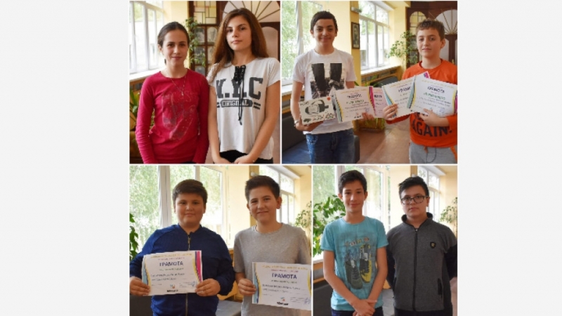 Ученици от Профилирана природо математическа гимназия Екзарх Антим I Видин показаха
