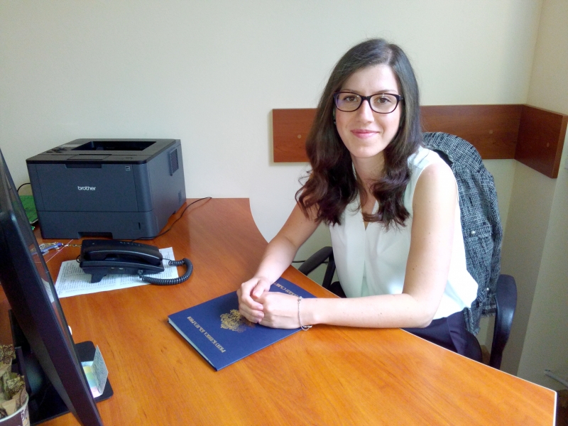 Нов младши съдия встъпи в длъжност в Окръжен съд