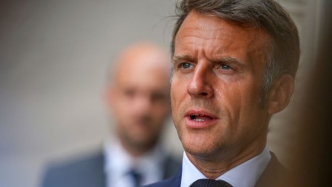 Френският президент Еманюел Макрон заяви че западните страни ще си