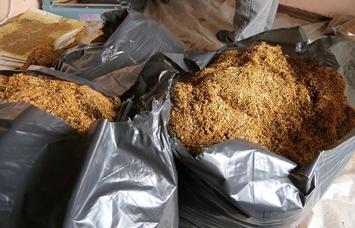 Полицаи намериха контрабанден тютюн на пазара във Видин съобщиха от