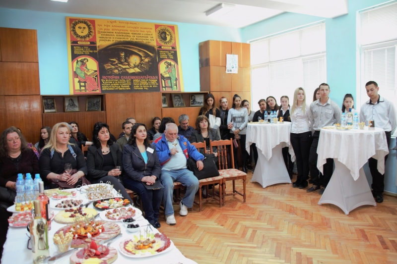 Оригинален открит урок на тема Виното страстта на сомелиера се проведе