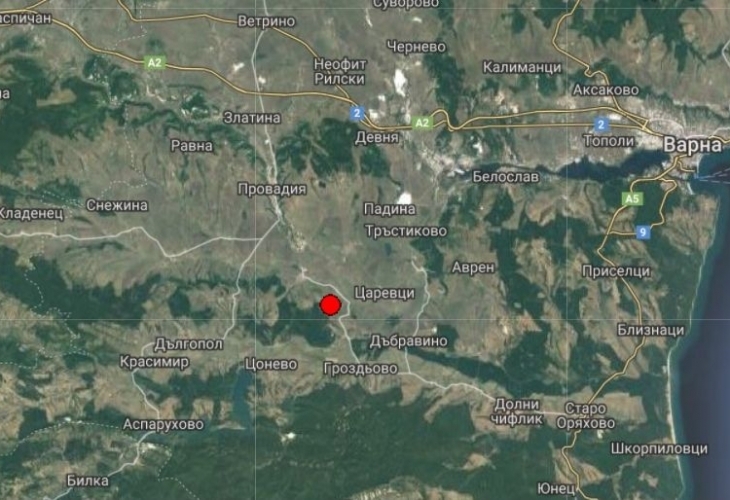 Земетресение със сила 3 5 по скалата Рихтер беше усетено малко