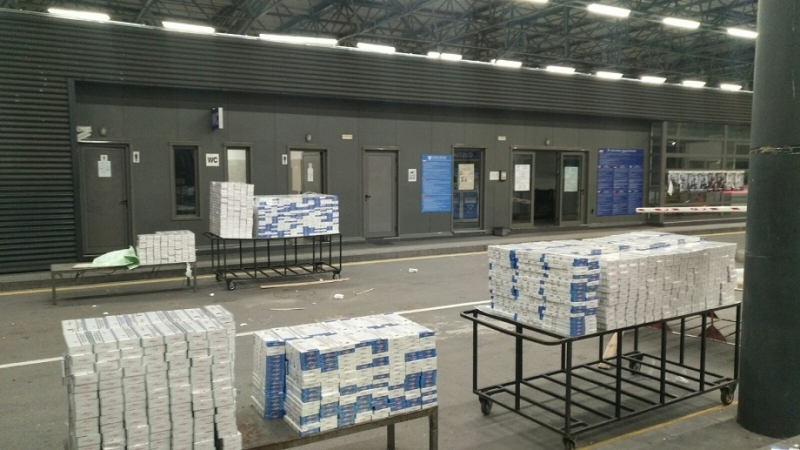 35 880 къса  контрабандни цигари откриха митническите служители при три